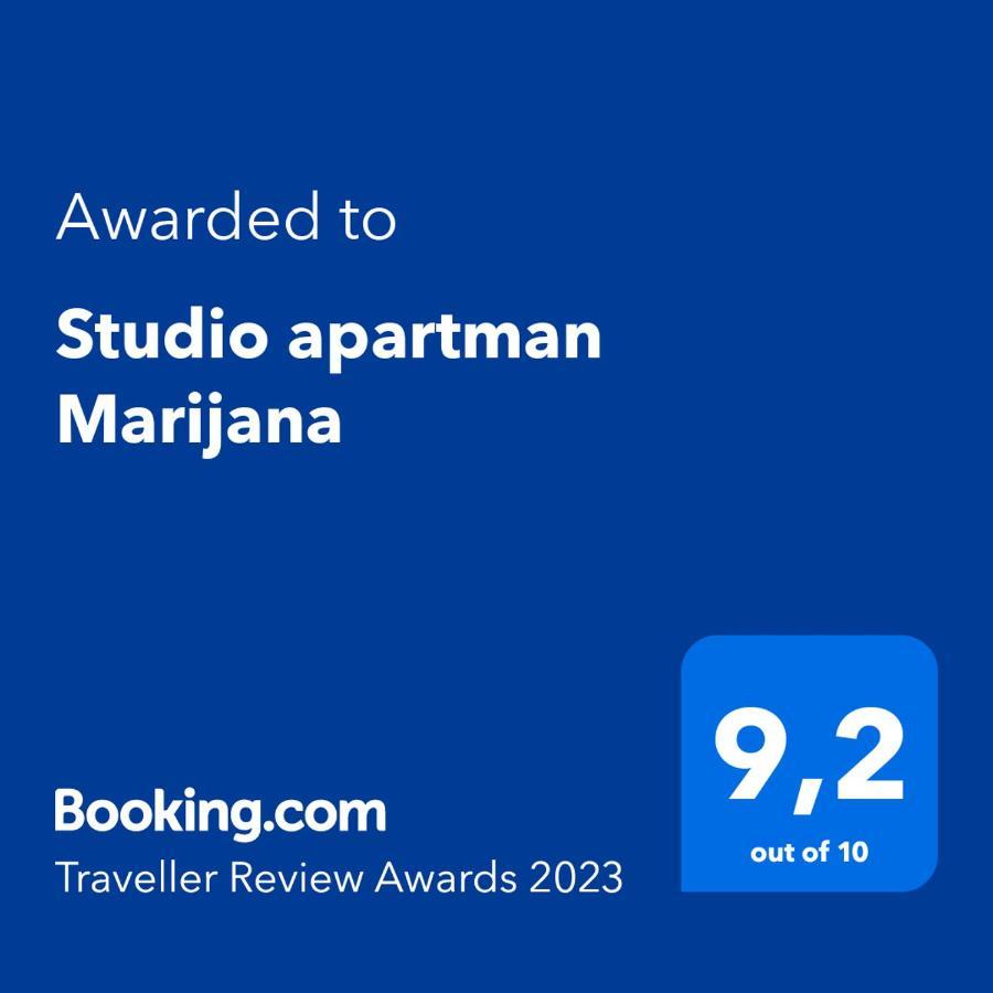 זאדאר Studio Apartman Marijana מראה חיצוני תמונה